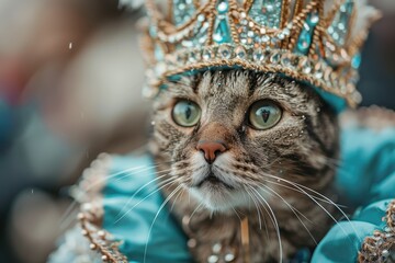 Cat in a Crown