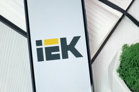 New York, USA - 30 June 2024: IEK Logo or Icon on Phone Screen