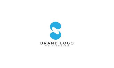 letter S logo design vector template design for brand.
