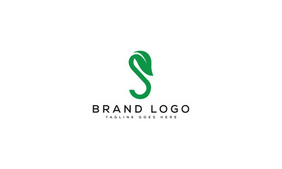 letter S logo design vector template design for brand.