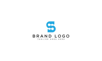 letter S logo design vector template design for brand.
