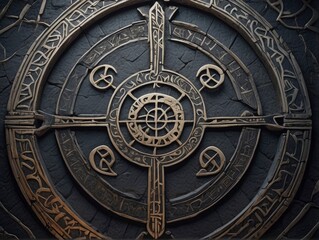 Naklejka premium astronomical clock