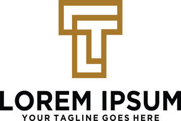 Double T letter logo design