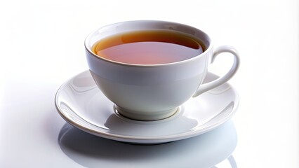 Cup of tea isolated on background, drink, beverage, glass, hot, refreshment, aroma, tea leaves, relaxation, cozy