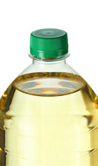 plastic bottle with drink