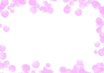 pink background with cute emoticon, cute pink frame, cute balls, pink frame