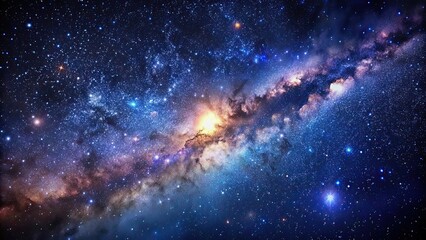 Dark cosmic starry sky background, cosmic, dark, space, stars, night, sky, galaxy, astronomical