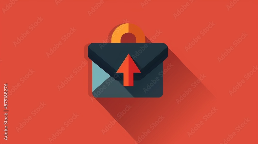 Poster a document icon with an arrow pointing upwards or downwards, indicating upload or download.