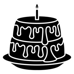 birthday cake icon