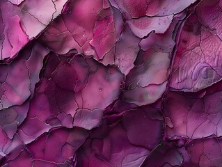 Obraz premium Captivating Burgundy Textures A Microscopic of Grape Skin