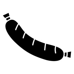 illustration of a sausage