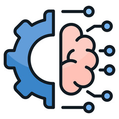 Future Skills  Icon Element For Design