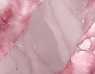Fototapeta premium Transparent pink cracked jade cut marble background