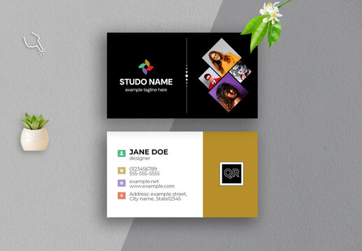 Studo Business Card Template Layout
