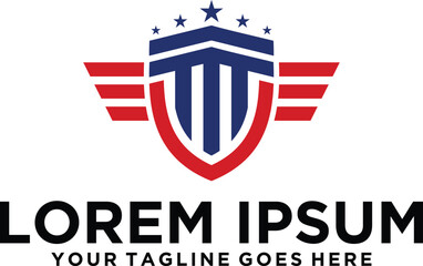 Military Law Firm Shield logo