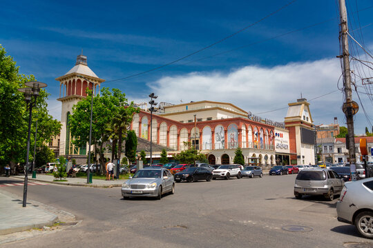 Koton Mall in the central square of Kutaisi, Georgia