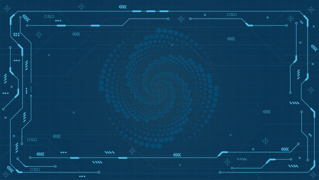 abstract hud ui gui future futuristic screen system virtual design