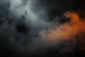 black fog abstraction background
