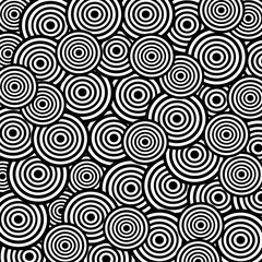 seamless pattern with circles
