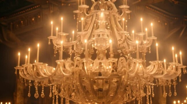 An exclusive HD view of  candles on the wall