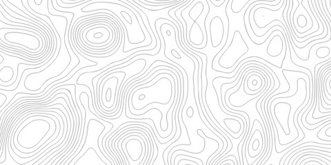 Fototapeta premium Abstract lines background Contour maps. Geographic grid map Abstract wave paper curved reliefs background. Relief contour of terrain. Topographic map pattern. 