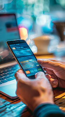 Online banking platforms provide access to account information and transfer options