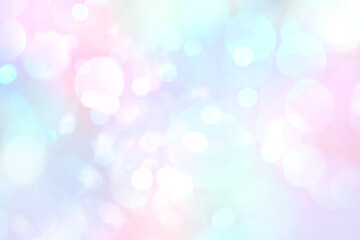 Obraz premium Blurred Pastel Rainbow Gradient with Soft Glow（虹色のきれいなグラデーションのふわふわでぼんやり光る背景）