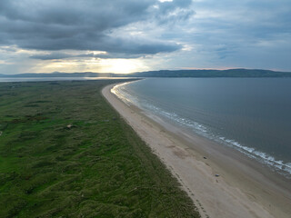 Benone Beach Strand und Dünenlandschaft in Nordirland