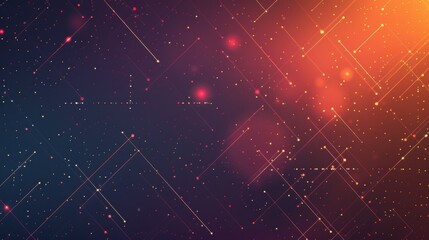 abstract geometric background. thin dashed line segments.