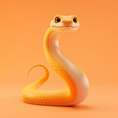 Fototapeta premium cute snake
