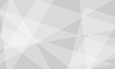 Vector abstract geometric triangle white graphic design banner pattern background.
White and grey monochrome vector background. Design for brochure, website, flyer, wallpaper, presentation.