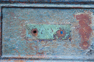 Rusty metal texture or background .