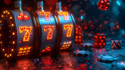 slot machine with roulette