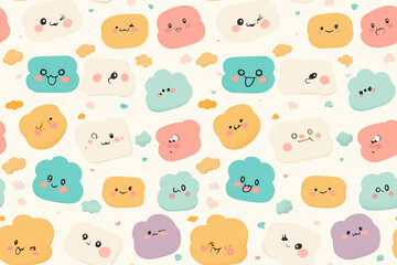 A dynamic pattern with wavy purple and blue ribbons creating a sense of motion and fluidity. This seamless design is ideal for modern and abstract backgrounds and tiles.