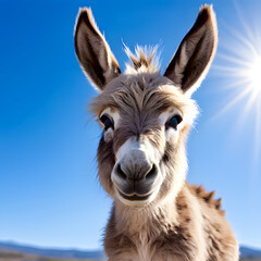 Obraz premium baby donkey