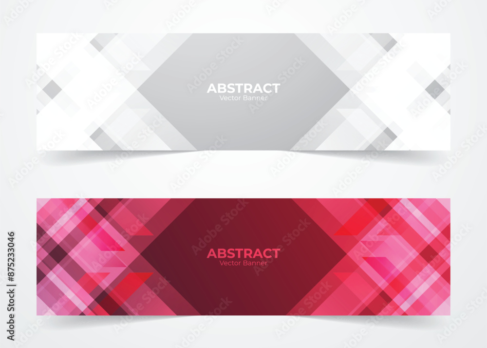 Poster banner template background for business design. abstract web banner design. header, landing page web