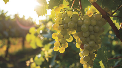 bunch of grapes, vibrant colors