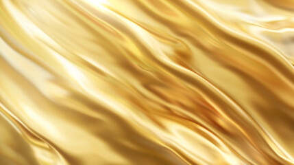 Fototapeta premium Gold Gradient Background: An abstract blurred texture in a gradient of gold, suitable for use in websites, brochures, and templates.