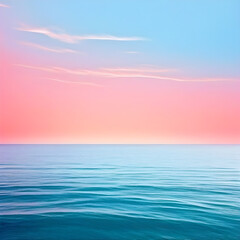 Obraz premium sunset on the sea