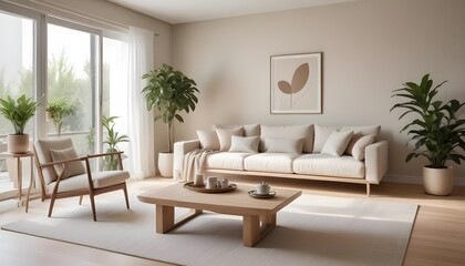 
Frame mockup, ISO A paper size. Bedroom poster mockup. Modern interior design. Living room Interior mockup with house background. 3D render