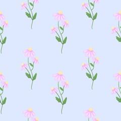 Seamless pattern flowers.Textile, print.Package, fabric