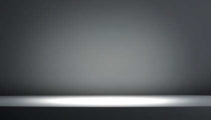 Studio background with realistic podium spotlight
