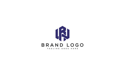 Obraz premium letter WR logo design vector template design for brand.