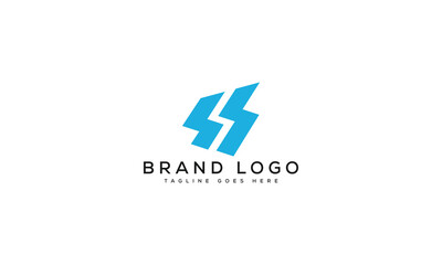 letter SS logo design vector template design for brand.