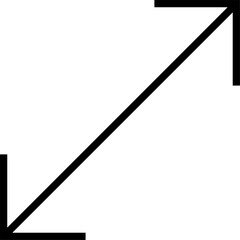 Full screen vector icon. Full screen and exit full screen icon. Scalability arrow mark icons in flat style for web, UI or mobile app. Vector illustration.