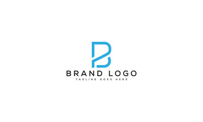 letter PB logo design vector template design for brand.