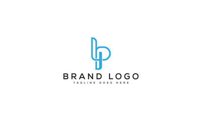 letter PB logo design vector template design for brand.