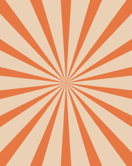 Vector Vintage Style Sunbeam Line Background
