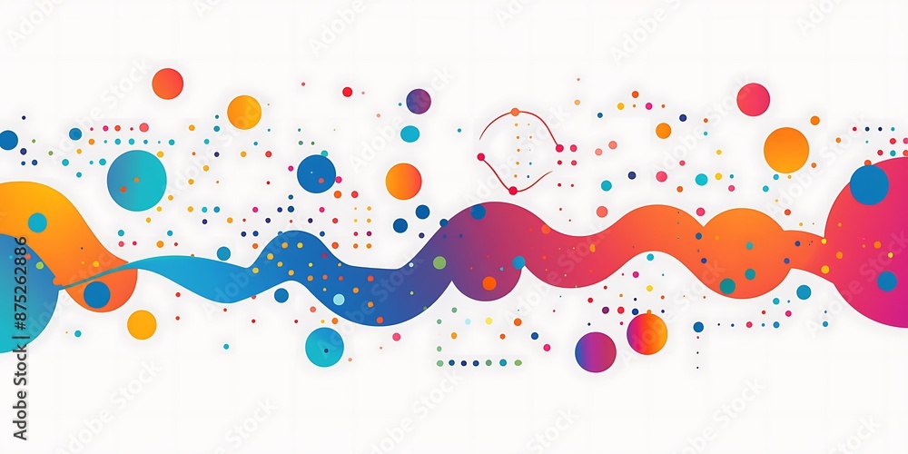 Poster the design includes bold outlines, flat colors, simple shapes, a large triangle shape at one end and