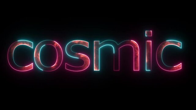 Cosmic lettering aerospace futuristic 3d Text Style Effect. Editable illustrator text style.